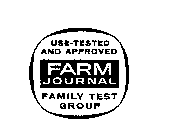 FARM JOURNAL FAMILY TEST GROUP