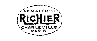 LE MATERIEL RICHIER CHARLEVILLE PARIS