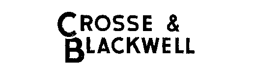 CROSSE & BLACKWELL