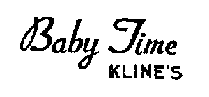 BABY TIME KLINE'S