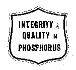 INTEGRITY & QUALITY IN PHOSPHORUS