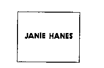 JANIE HANES