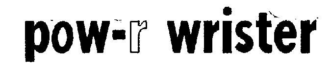 POW-R WRISTER
