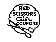 RED SCISSORS GIFT COUPONS