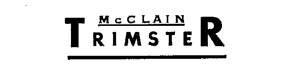 MCCLAIN TRIMSTER