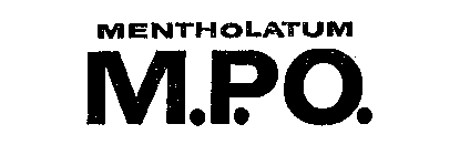 MENTHOLATUM M.P.O.
