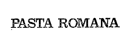 PASTA ROMANA