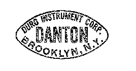 DANTON DURO INSTRUMENT CORP. BROOKLYN, N.Y.