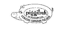 PIGGIBUK BY BEARDMORE GENUINE CANADIAN PIG SKIN