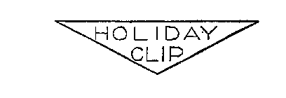 HOLIDAY CLIP