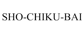 SHO-CHIKU-BAI
