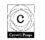 C CROWELL PUMPS