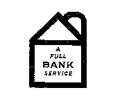 A FULL BANK SERVICE