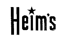 HEIM'S