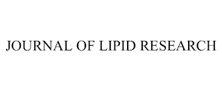 JOURNAL OF LIPID RESEARCH