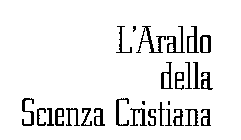 L'ARALDO DELLA SCIENZA CHRISTIANA
