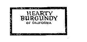 HEARTY BURGUNDY OF CALIFORNIA