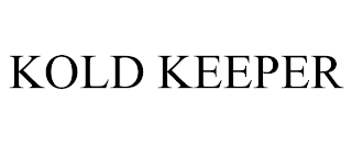 KOLD KEEPER