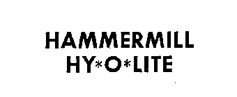 HAMMERMILL HY-O-LITE
