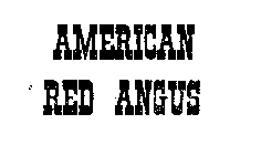 AMERICAN RED ANGUS