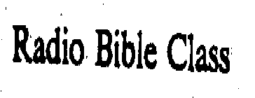 RADIO BIBLE CLASS