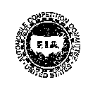 F.I.A. AUTOMOBILE COMPETITION COMMITTEE.UNITED STATES