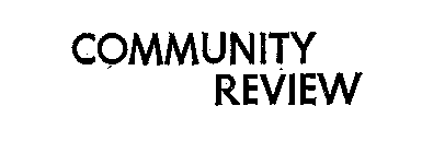 COMMUNITY REVIEW