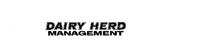 DAIRY HERD MANAGEMENT