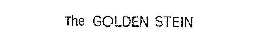 THE GOLDEN STEIN