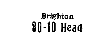 BRIGHTON 80-10 HEAD