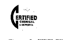 CERTIFIED CHEMICAL & EQUIPMENT CO.