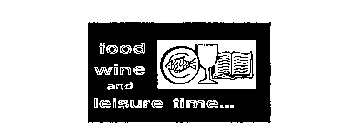 FOOD WINE AND LEISURE TIME