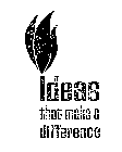 IDEAS THAT MAKE A DIFFERENCE