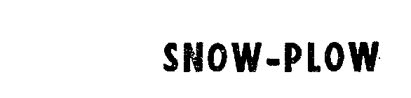 SNOW-PLOW