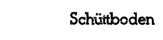 SCHUTTBODEN