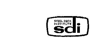 SDI STEEL DECK INSTITUTE