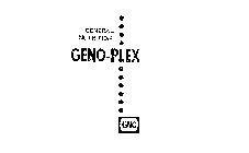 GENERAL NUTRITION GENO-PLEX GNC