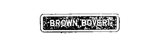BROWN BOVERI