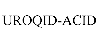 UROQID-ACID