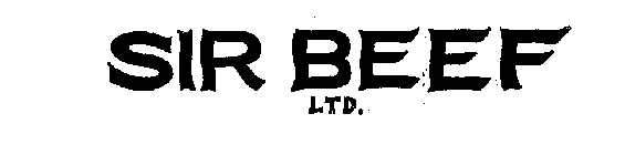 SIR BEEF LTD.