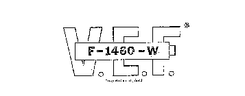 V.E.F. F-1460-W
