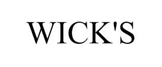 WICK'S