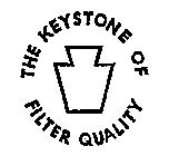 THE KEYSTONE OF FILTER QUALITY