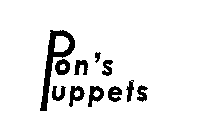PON'S PUPPETS