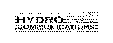 HYDRO COMMUNICATIONS
