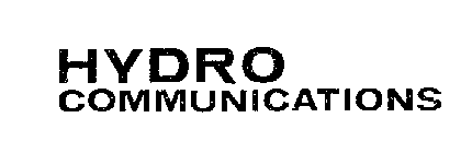 HYDRO COMMUNICATIONS