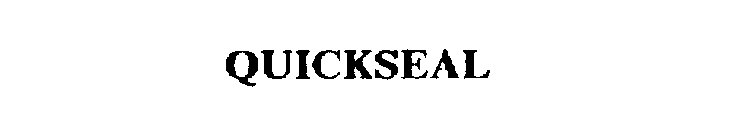 QUICKSEAL