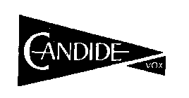 CANDIDE VOX