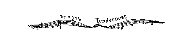 TRY A LITTLE TENDERNESS