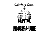 INDUSTRA-LUBE QUALITY MEANS SAVINGS CAPITOL